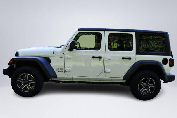 used 2021 Jeep Wrangler Unlimited car, priced at $34,566