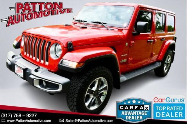 used 2018 Jeep Wrangler Unlimited car, priced at $28,974