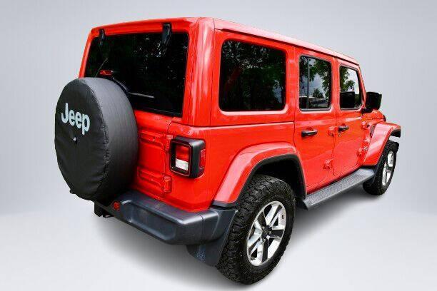 used 2018 Jeep Wrangler Unlimited car, priced at $28,974