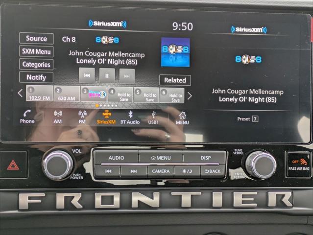 new 2025 Nissan Frontier car, priced at $33,115