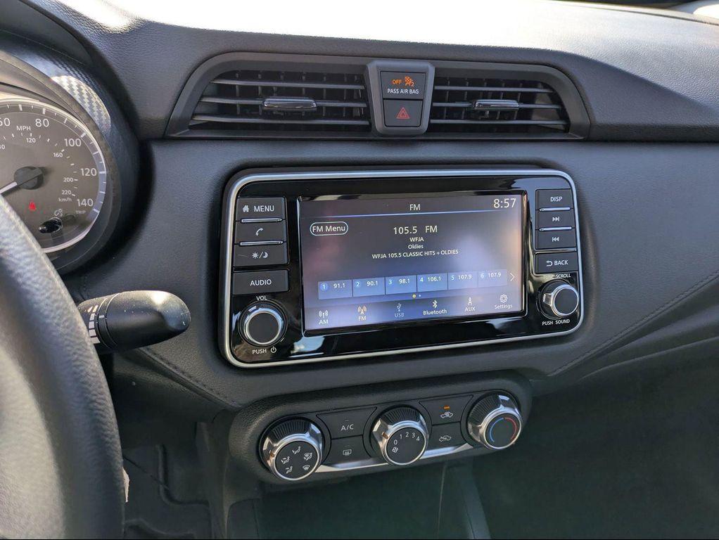 new 2025 Nissan Versa car, priced at $20,520