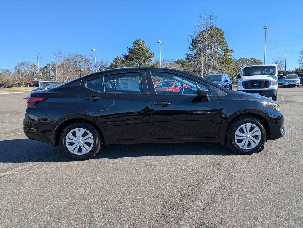 new 2025 Nissan Versa car, priced at $20,520