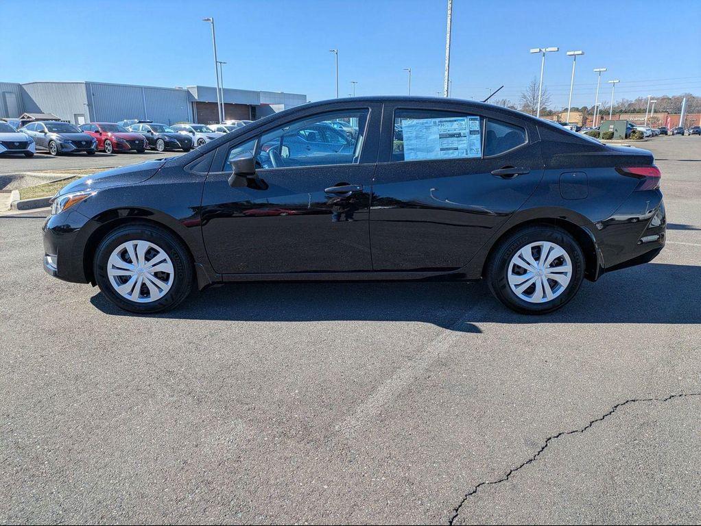 new 2025 Nissan Versa car, priced at $20,520