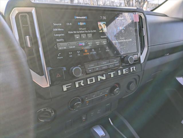 new 2025 Nissan Frontier car, priced at $38,160