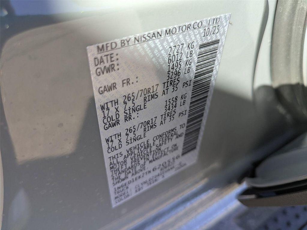 new 2026 Nissan Frontier car, priced at $44,610