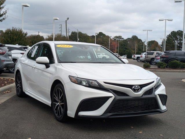 used 2021 Toyota Camry car, priced at $25,525