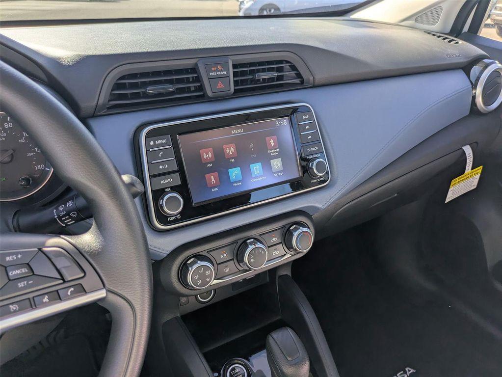 new 2025 Nissan Versa car, priced at $22,300