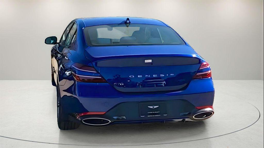 new 2025 Genesis G70 car, priced at $48,445
