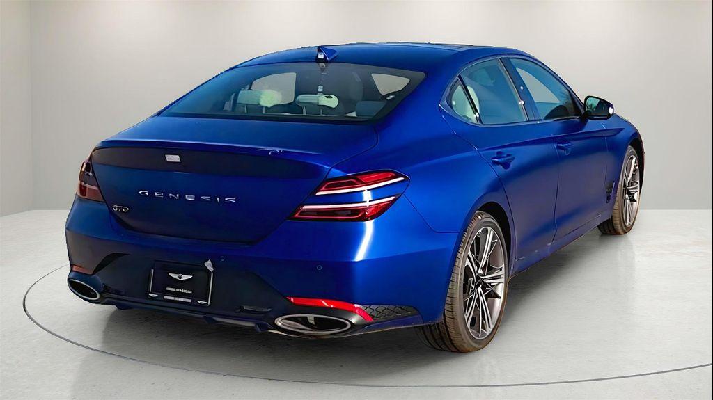 new 2025 Genesis G70 car, priced at $49,155