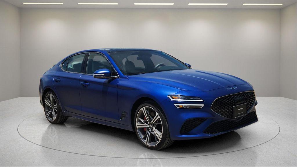 new 2025 Genesis G70 car, priced at $49,155