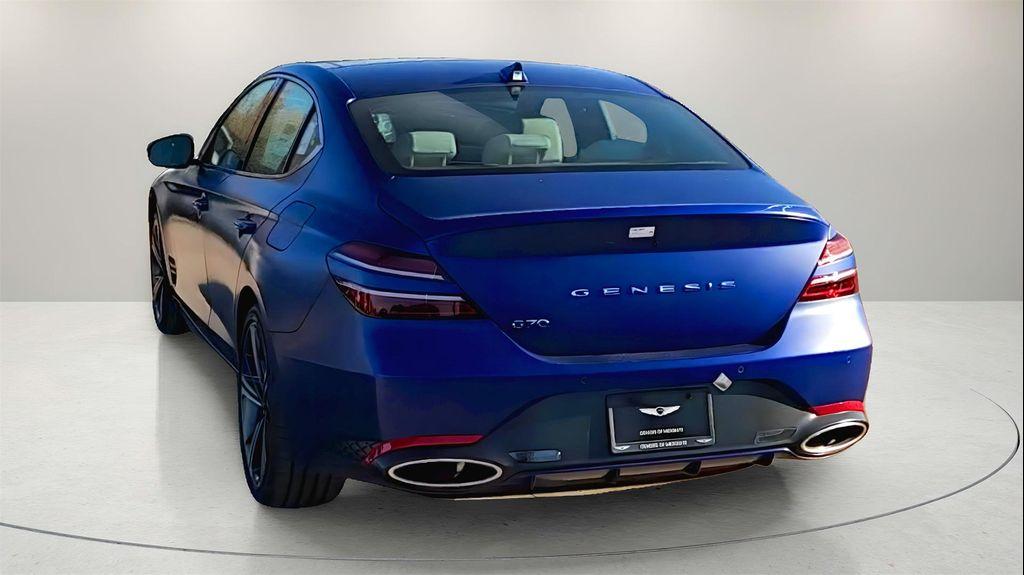 new 2025 Genesis G70 car, priced at $49,155