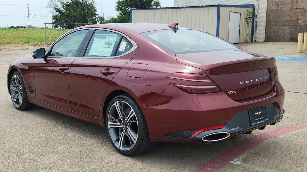 new 2025 Genesis G70 car, priced at $57,305