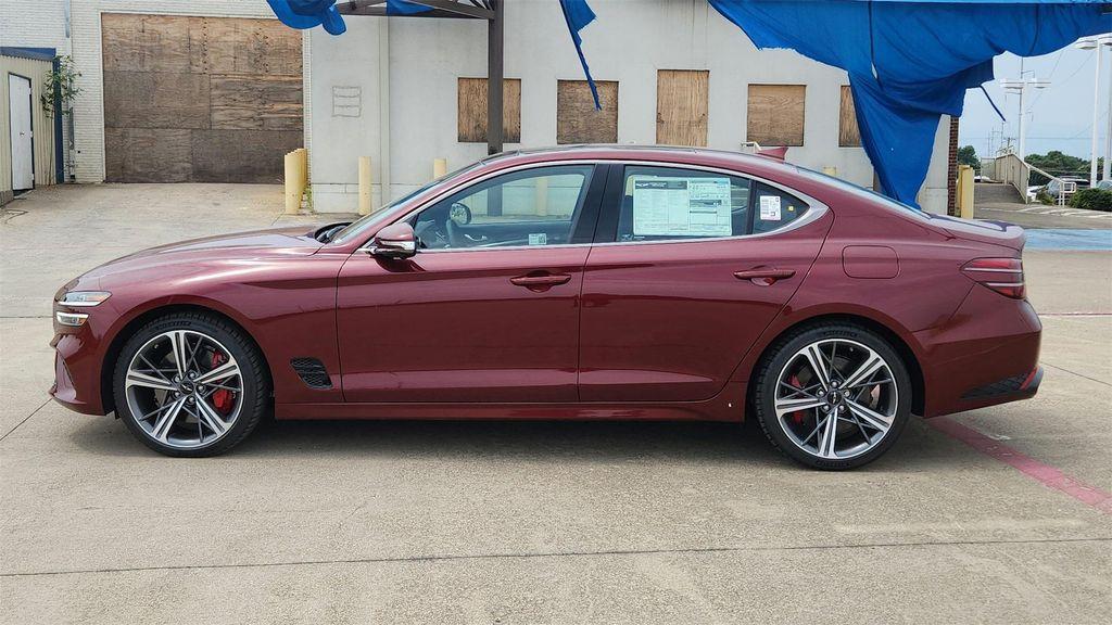 new 2025 Genesis G70 car, priced at $57,305
