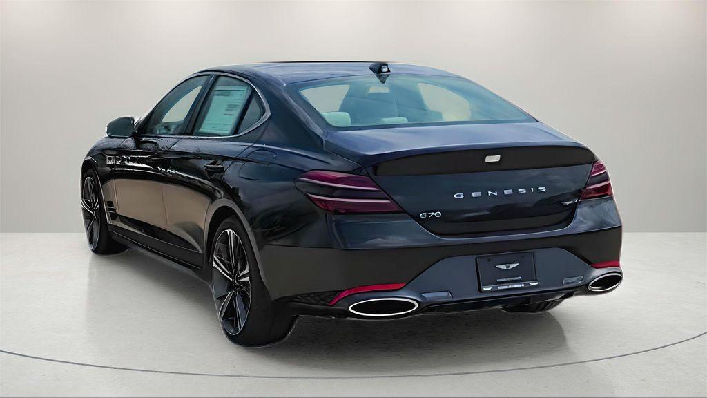 new 2025 Genesis G70 car, priced at $57,190