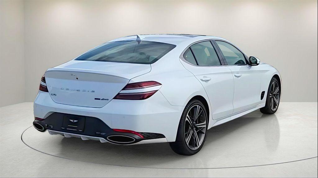 new 2025 Genesis G70 car, priced at $54,655