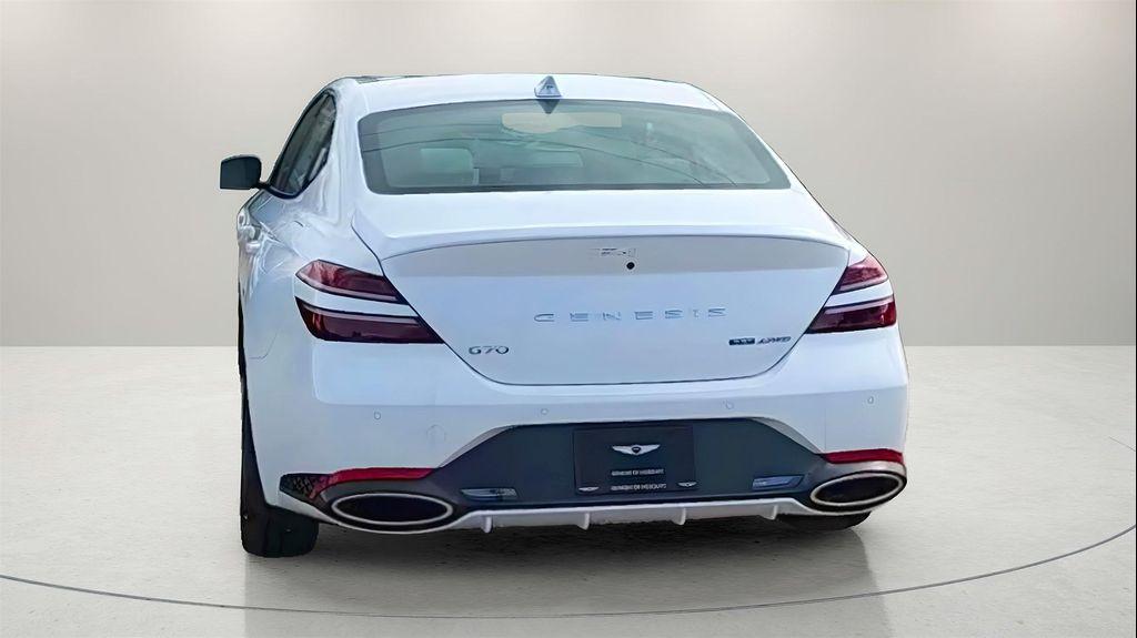 new 2025 Genesis G70 car, priced at $54,655