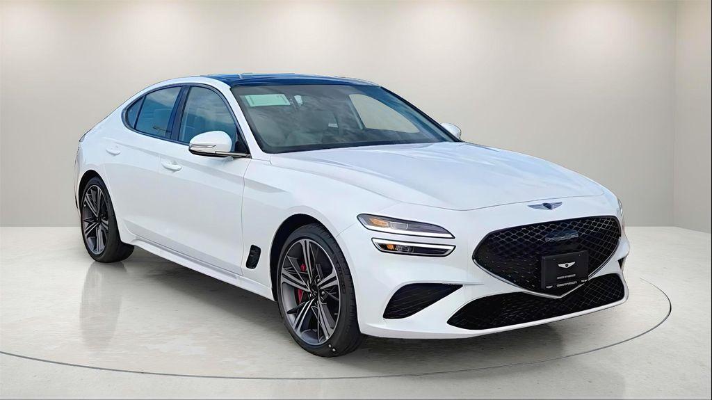 new 2025 Genesis G70 car, priced at $54,655