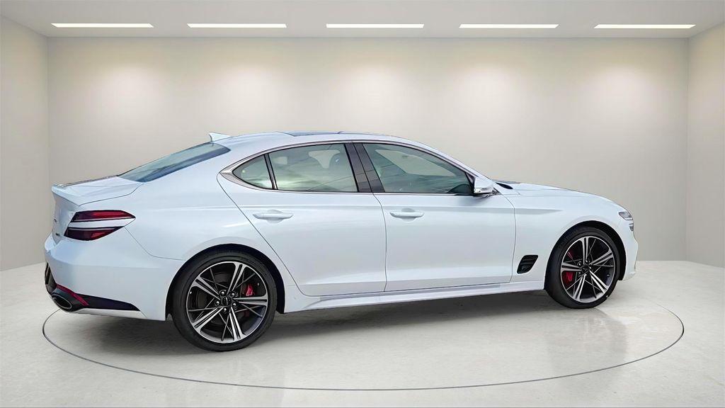 new 2025 Genesis G70 car, priced at $54,655