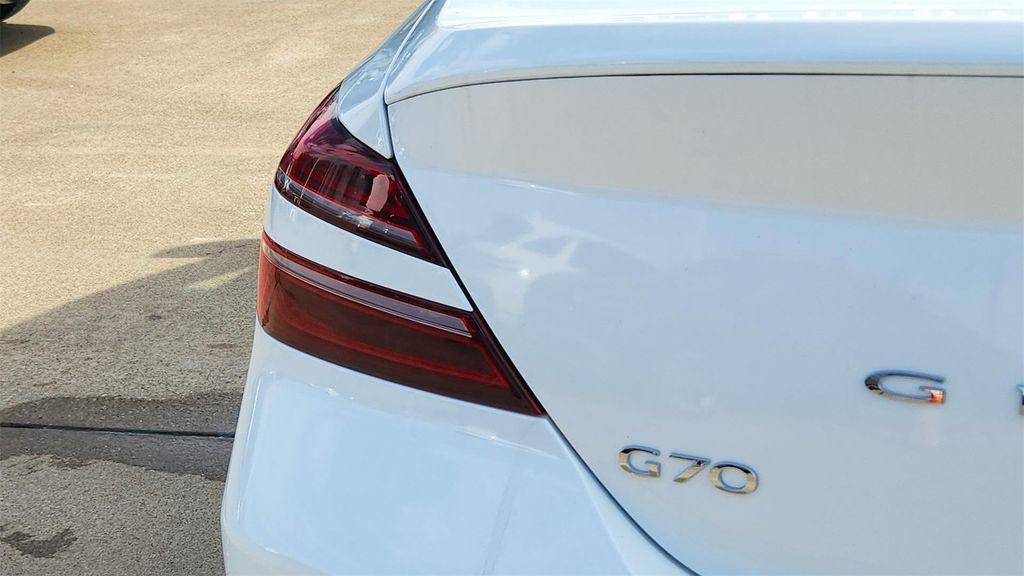 new 2025 Genesis G70 car, priced at $54,655