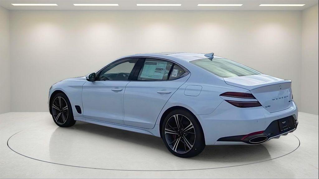 new 2025 Genesis G70 car, priced at $54,655