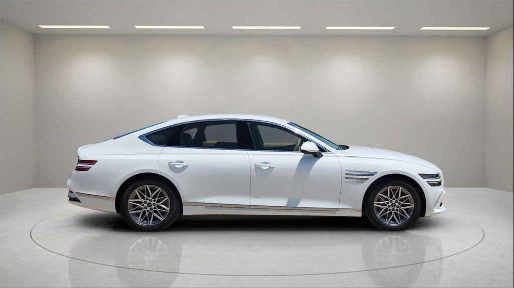new 2025 Genesis G80 car, priced at $58,595