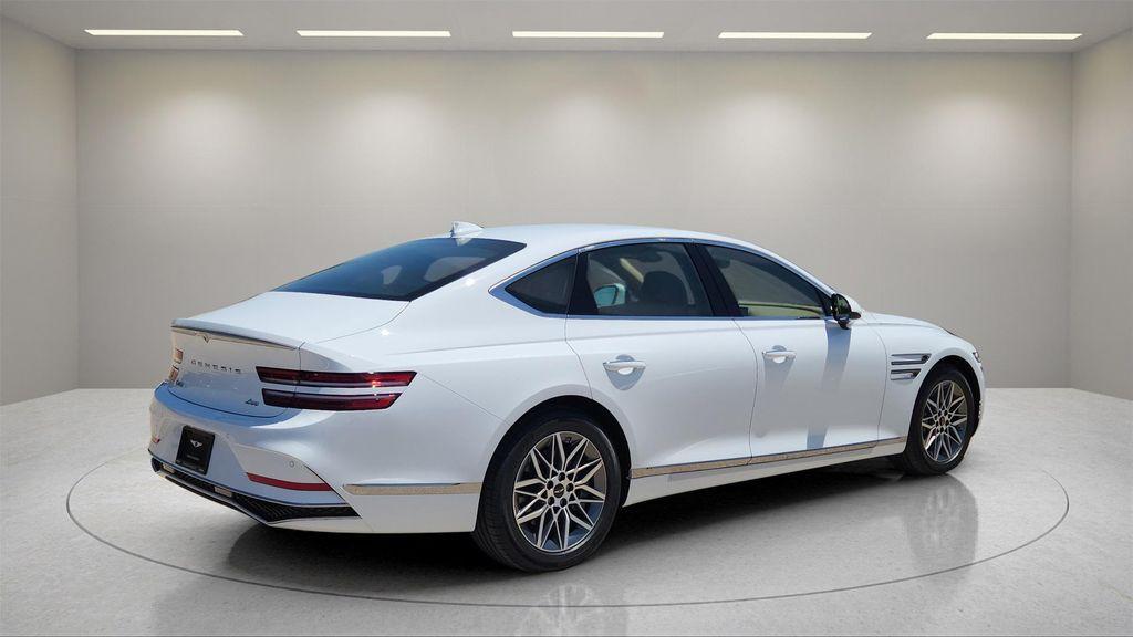 new 2025 Genesis G80 car, priced at $58,595