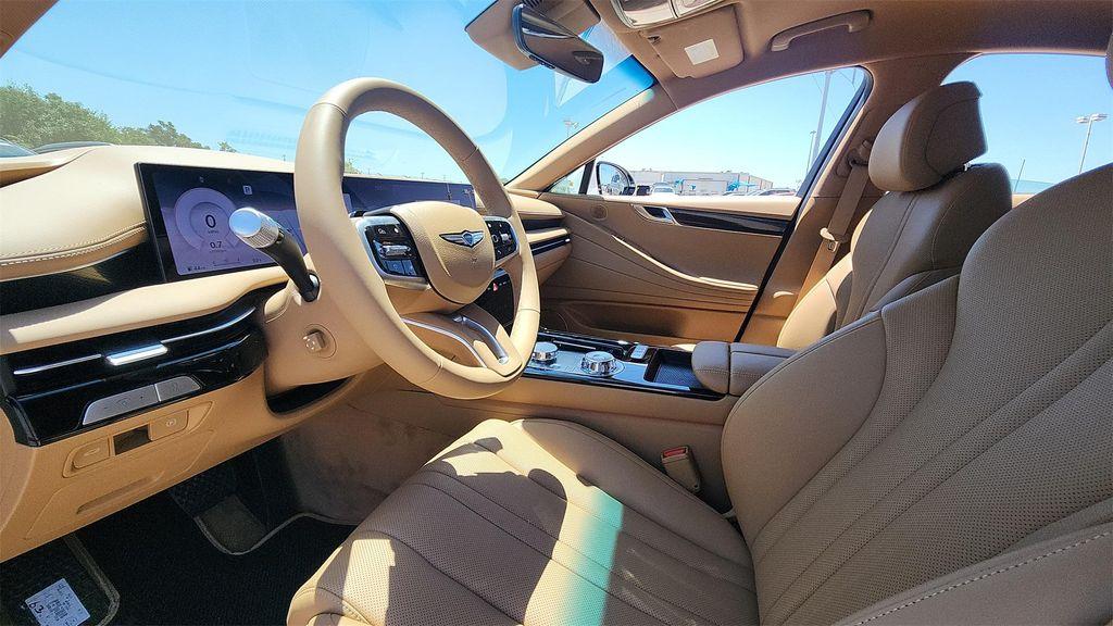 new 2025 Genesis G80 car, priced at $58,595