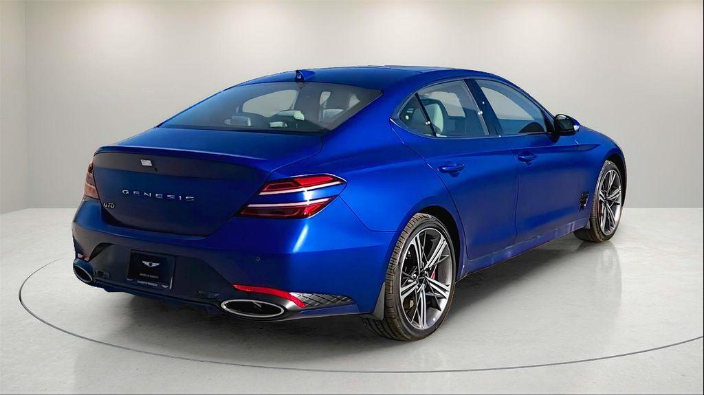 new 2025 Genesis G70 car, priced at $49,295