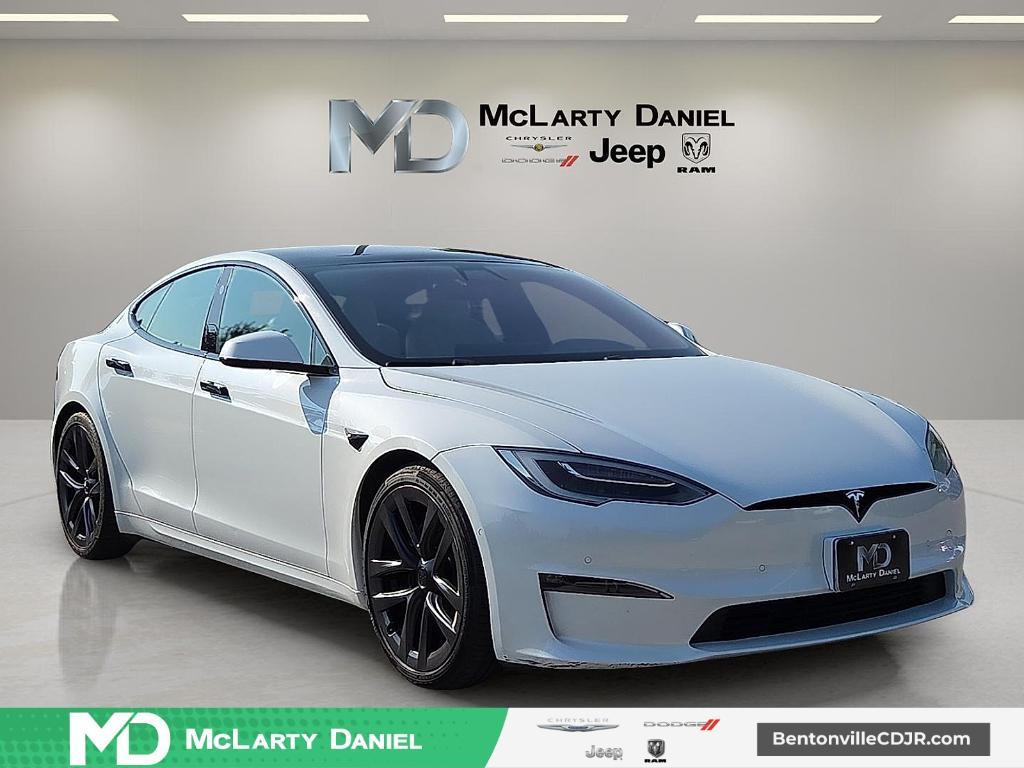 used 2021 Tesla Model S car, priced at $54,410