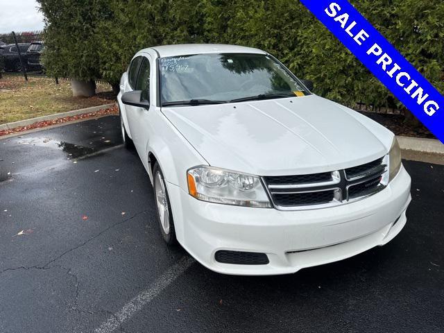 used 2013 Dodge Avenger car, priced at $7,825