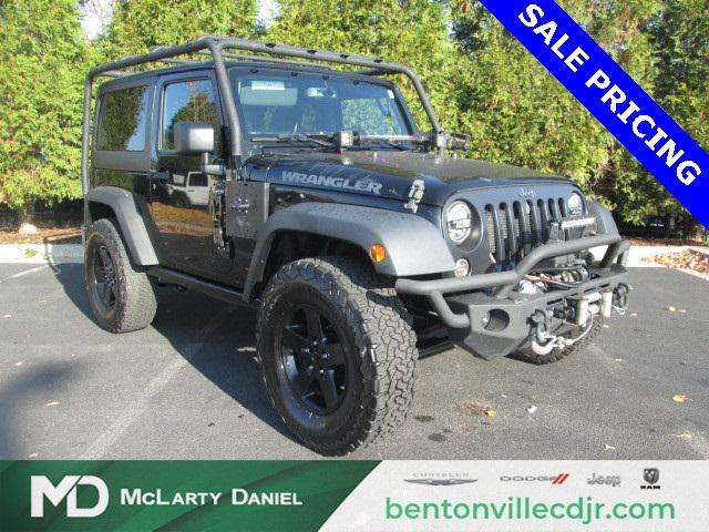 used 2017 Jeep Wrangler car, priced at $17,436