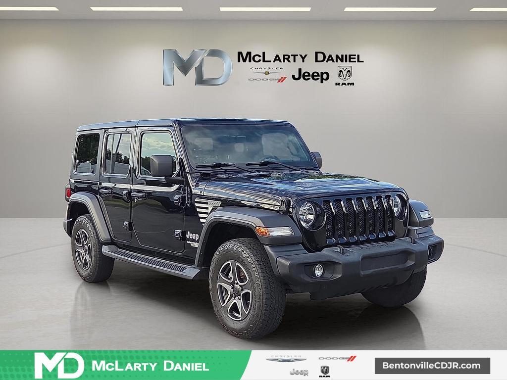 used 2021 Jeep Wrangler Unlimited car, priced at $22,329
