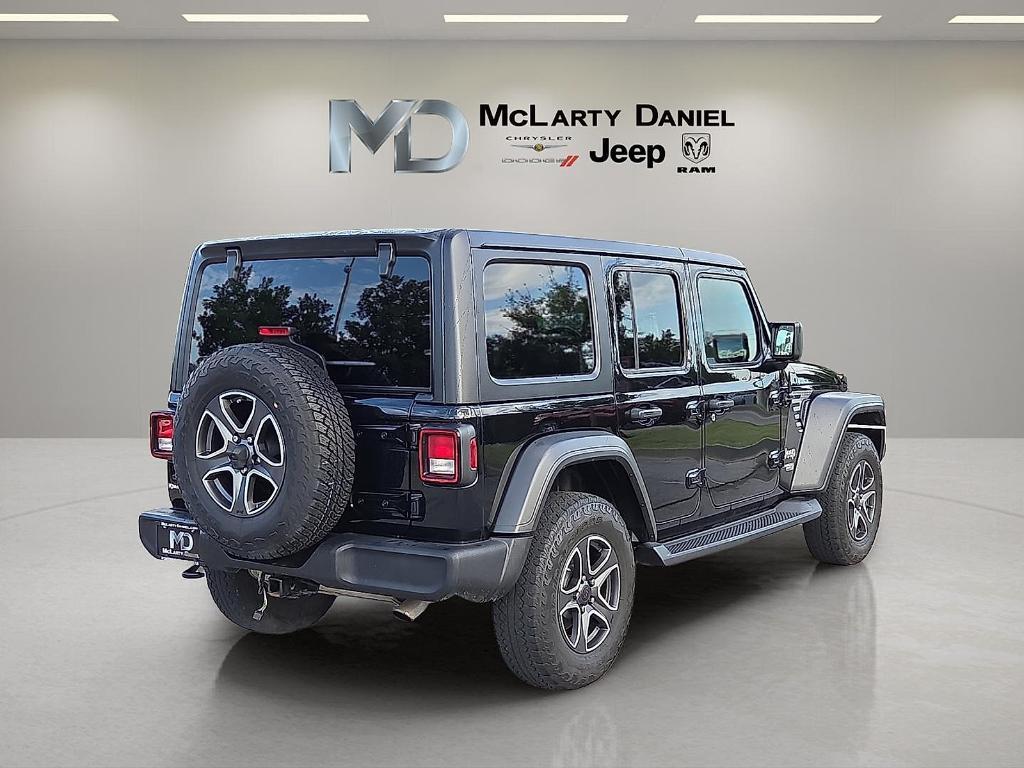 used 2021 Jeep Wrangler Unlimited car, priced at $22,329