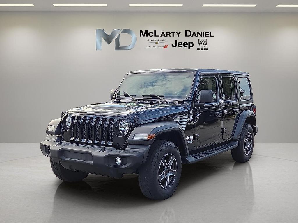 used 2021 Jeep Wrangler Unlimited car, priced at $22,329