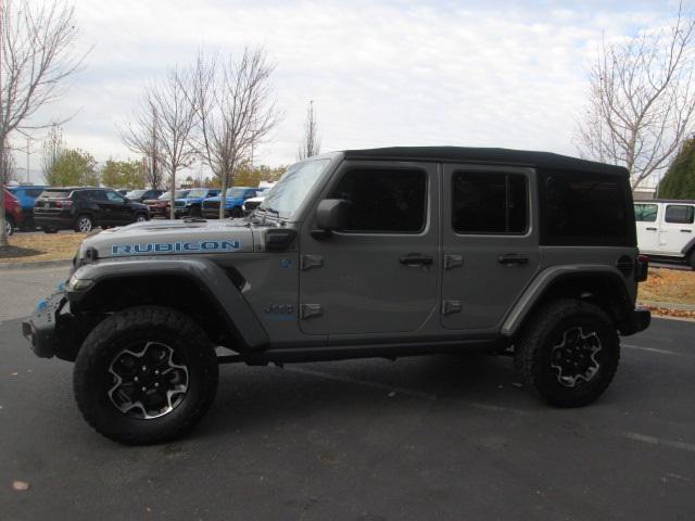 used 2021 Jeep Wrangler Unlimited 4xe car, priced at $34,391