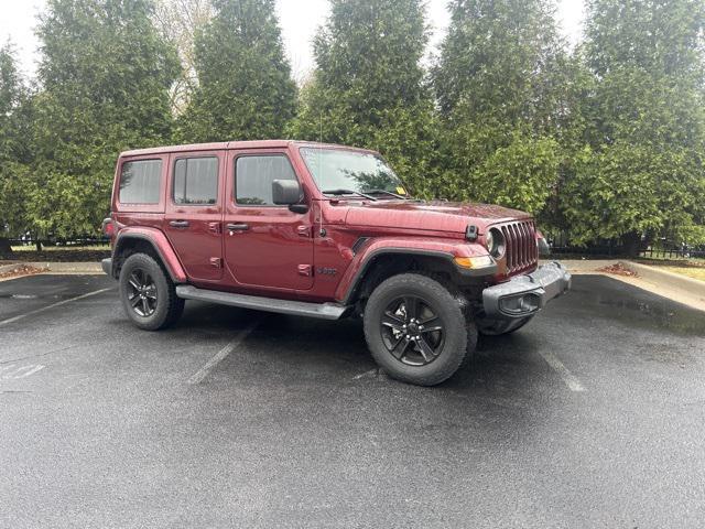 used 2021 Jeep Wrangler Unlimited car, priced at $38,325