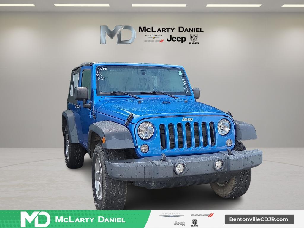 used 2016 Jeep Wrangler car, priced at $20,325