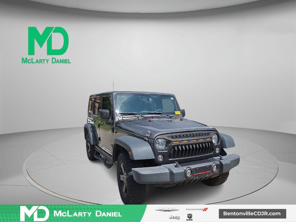 used 2017 Jeep Wrangler Unlimited car, priced at $22,872