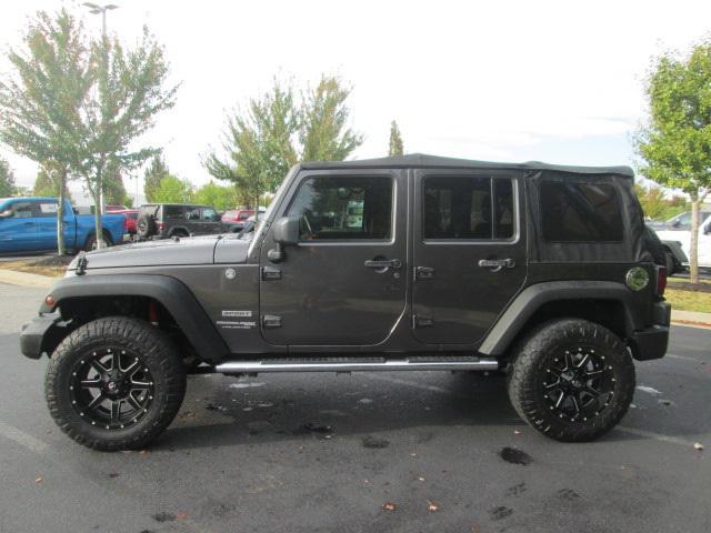 used 2018 Jeep Wrangler JK Unlimited car, priced at $23,460