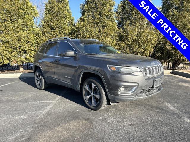 used 2019 Jeep Cherokee car, priced at $17,325