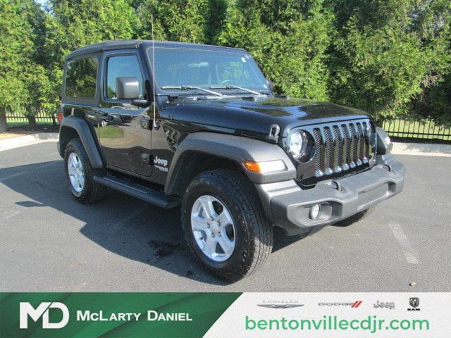 used 2021 Jeep Wrangler car, priced at $30,573