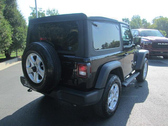 used 2021 Jeep Wrangler car, priced at $30,573