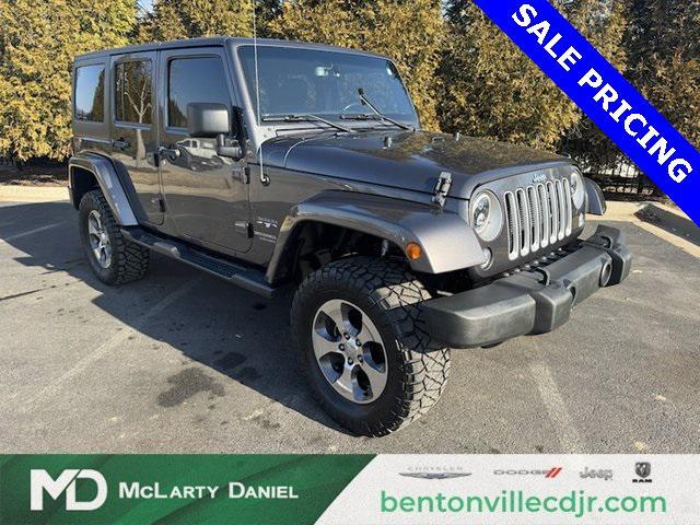 used 2016 Jeep Wrangler Unlimited car, priced at $23,522