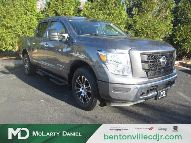 used 2021 Nissan Titan car, priced at $29,825