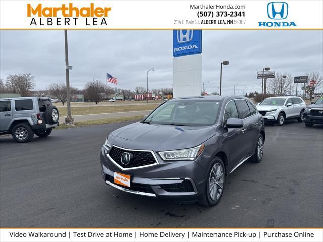 used 2018 Acura MDX car, priced at $27,695