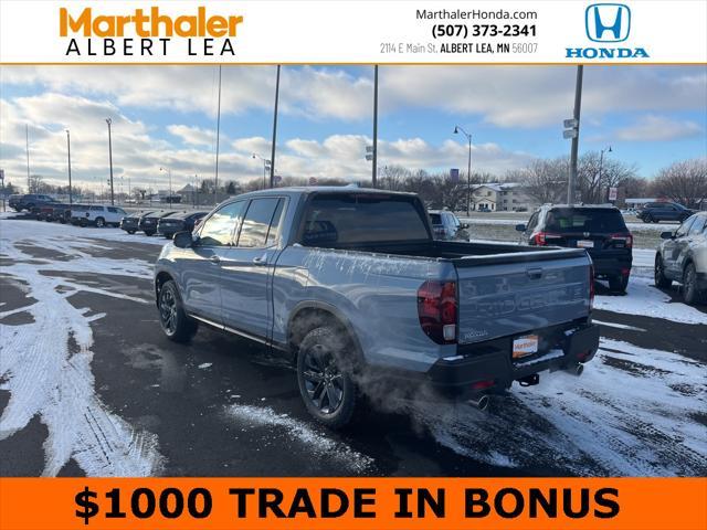 new 2025 Honda Ridgeline car, priced at $40,544