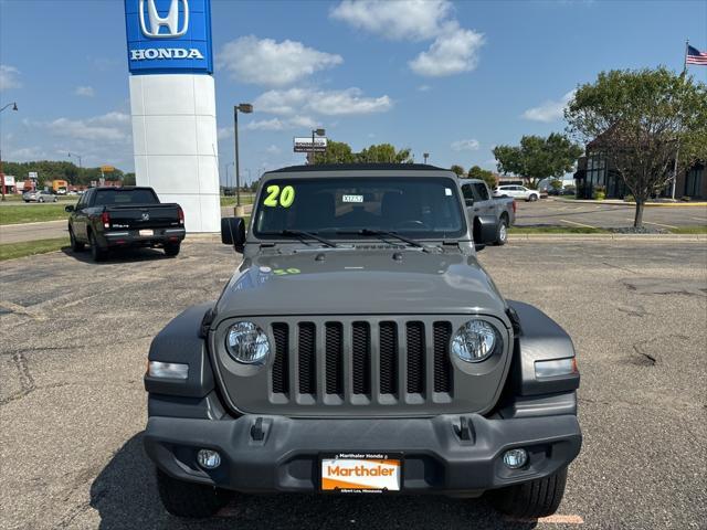 used 2020 Jeep Wrangler Unlimited car, priced at $24,795