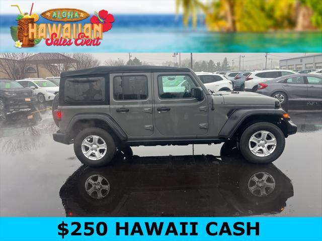 used 2020 Jeep Wrangler Unlimited car, priced at $24,495