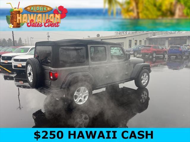 used 2020 Jeep Wrangler Unlimited car, priced at $24,495