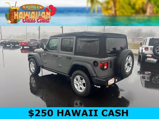 used 2020 Jeep Wrangler Unlimited car, priced at $24,495